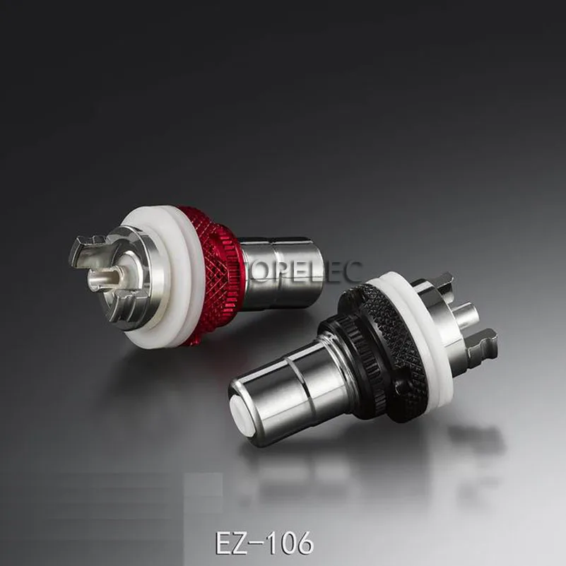 2 шт. EIZZ посеребренные Латунные разъемы RCA гнездовой разъем для HiFi аудио видео ТВ CD