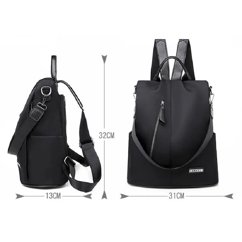 

NEW Oxford Women Backpacks Teenage Girl School Bags Fashion Lady Backpack Waterproof and Anti-theft Business Bags Girl Book Bag