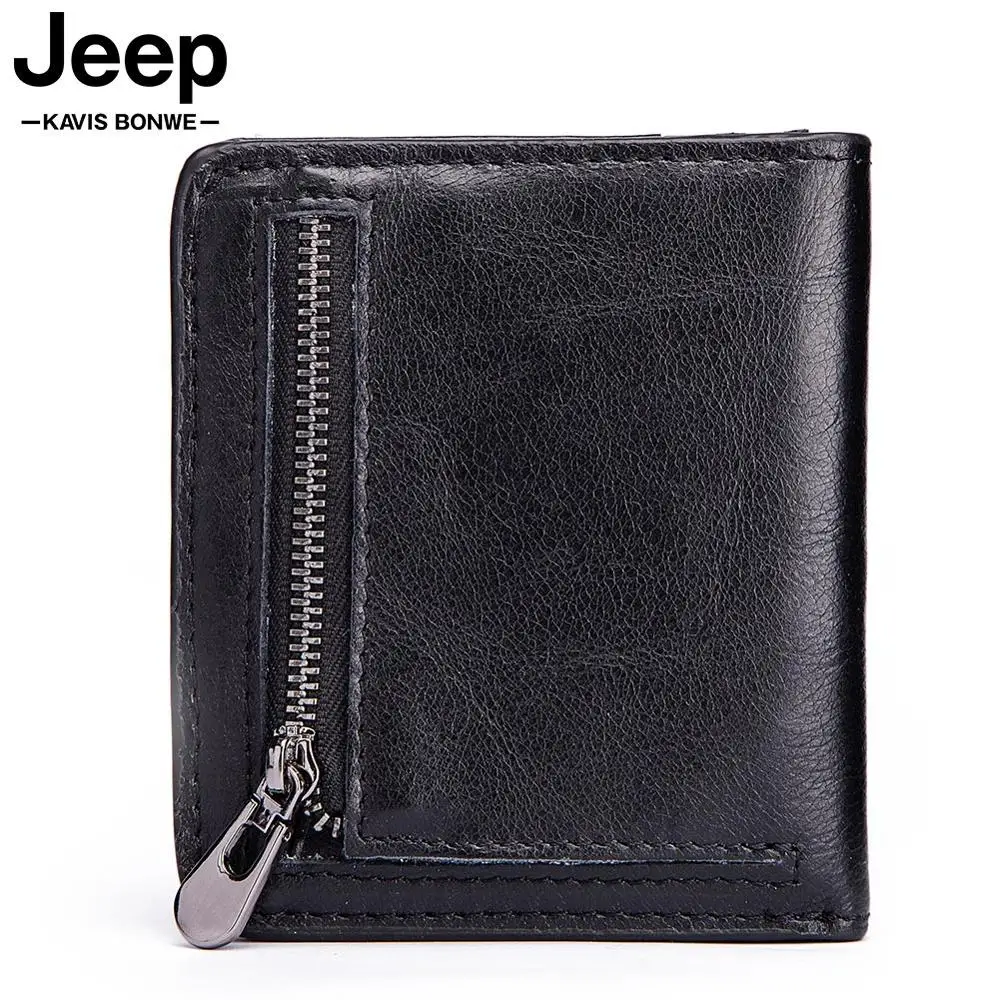 Тонкий кошелек из натуральной кожи для мужчин винтажные Короткие Бумажники на