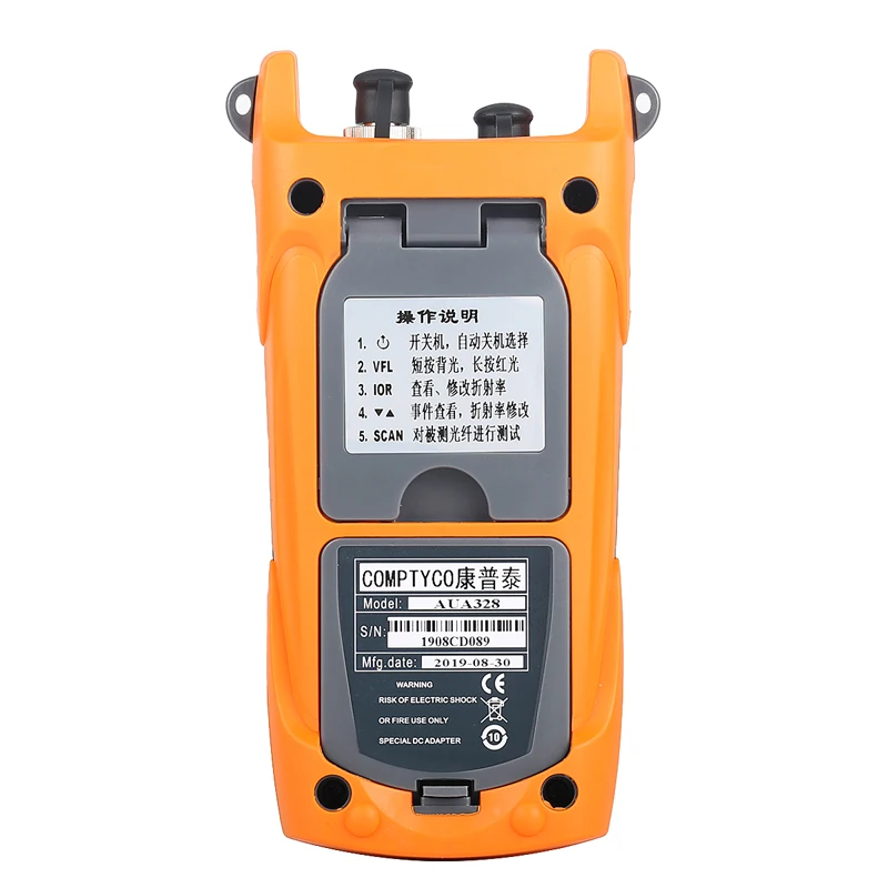 COMPTYCO AUA328 ручной OTDR 60 км волоконно-оптический Ranger волоконно-оптический кабель датчик обнаружения препятствий 1550nm тестер точки останова волокна