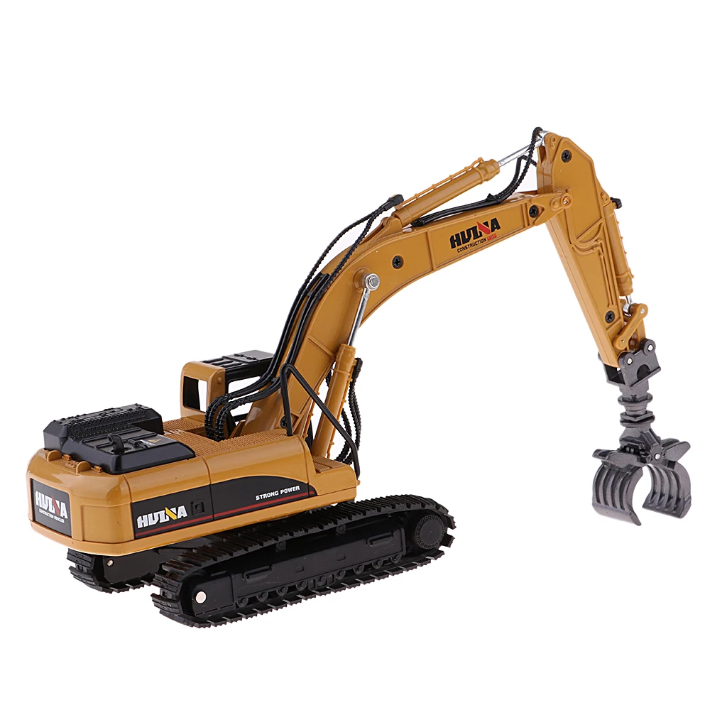 

1:50 Diecast Timber Grab Vehicle Construction Models Kids Children Toys Gift