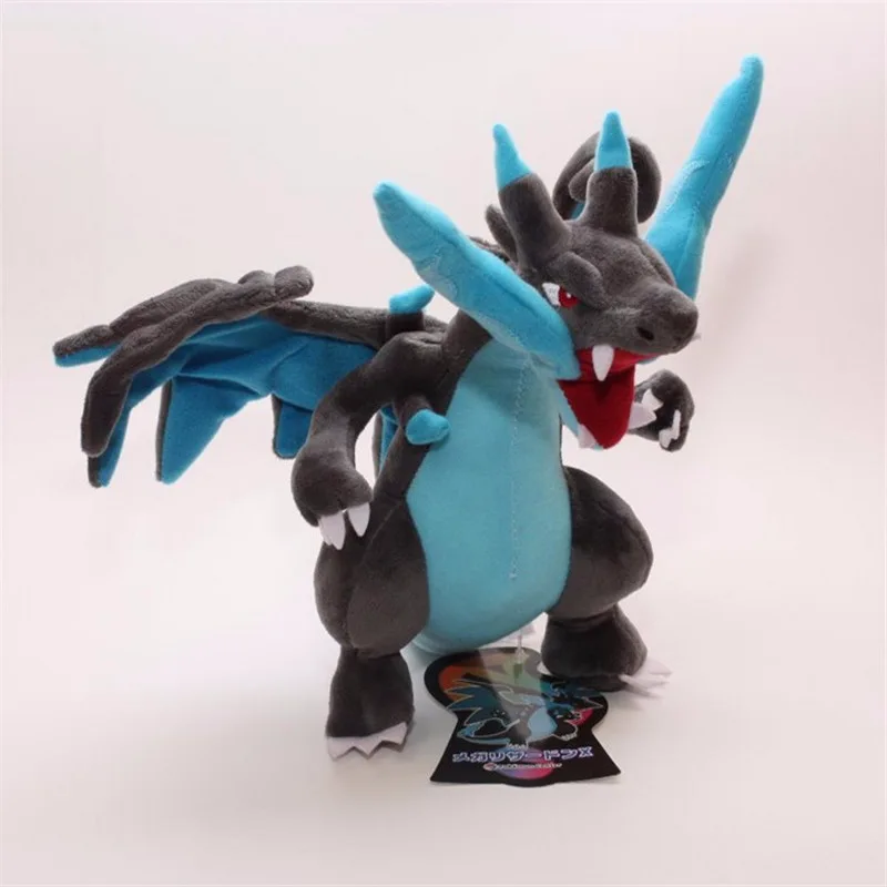 2019 TAKARA TOMY Pokemon Mega Charizard X Evolution плюшевые игрушки в виде животных рождественские