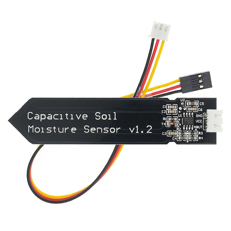 10 шт. емкостный датчик влажности почвы устойчивый к коррозии провод широкого