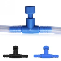 t shape aquarium airline tubing pipe tube adjustable connector pump flow control valves switch tap hose trachea 4 0mm air tube