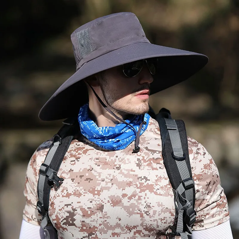 Панама с УФ-защитой легкая практичная быстросохнущая дышащая шляпа от солнца для