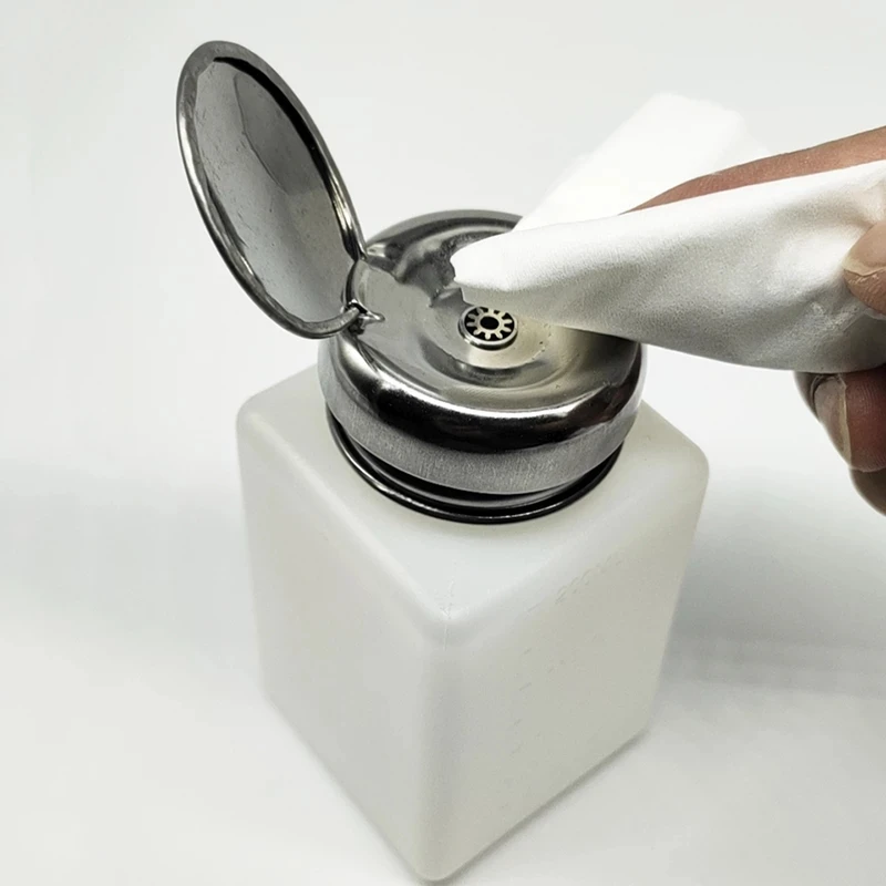 2 шт. 200 мл Чистая пластиковая бутылка для хранения спиртовой бутылки очиститель