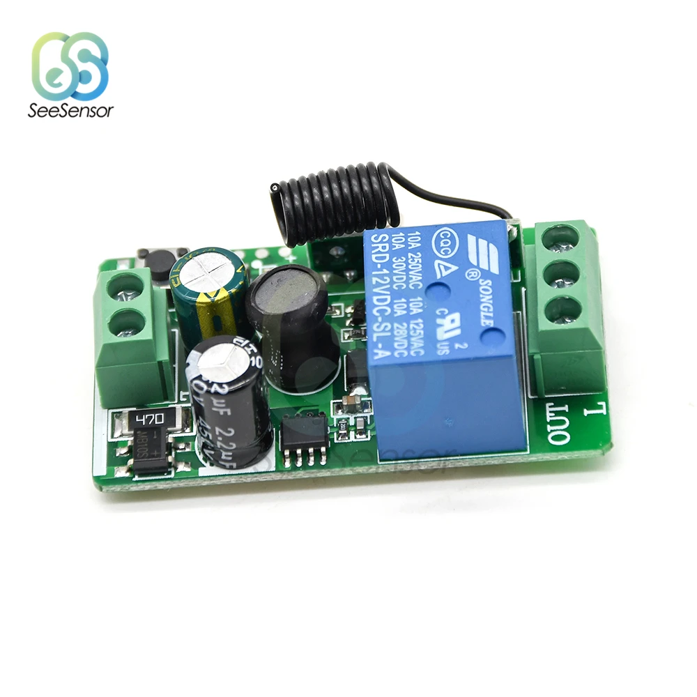 Беспроводной пульт дистанционного управления приемник переключателя модуль для