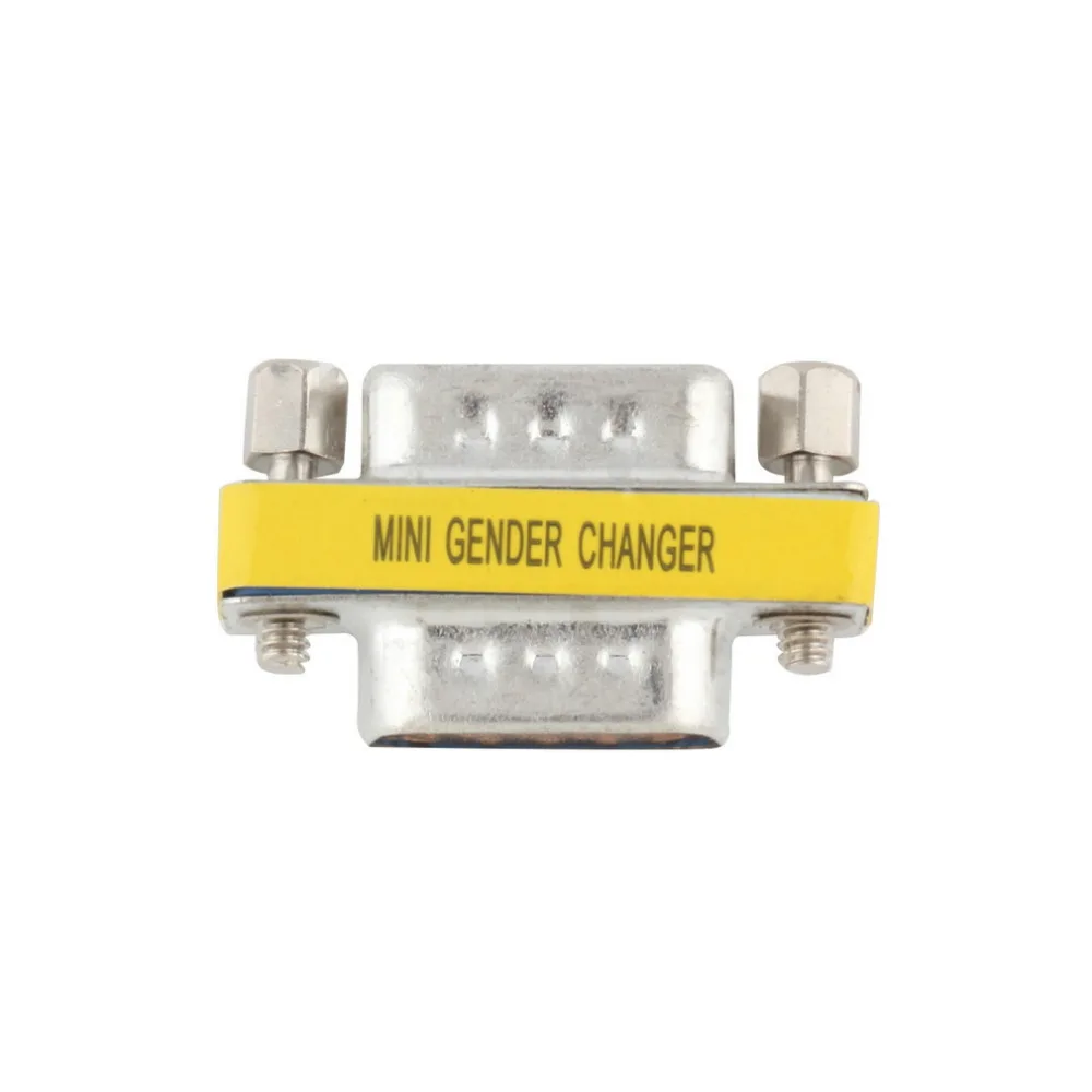 

1pcs 9 Pin RS-232 DB9 Male to Male Serial Cable Gender Changer Coupler Adapter Hot Worldwide