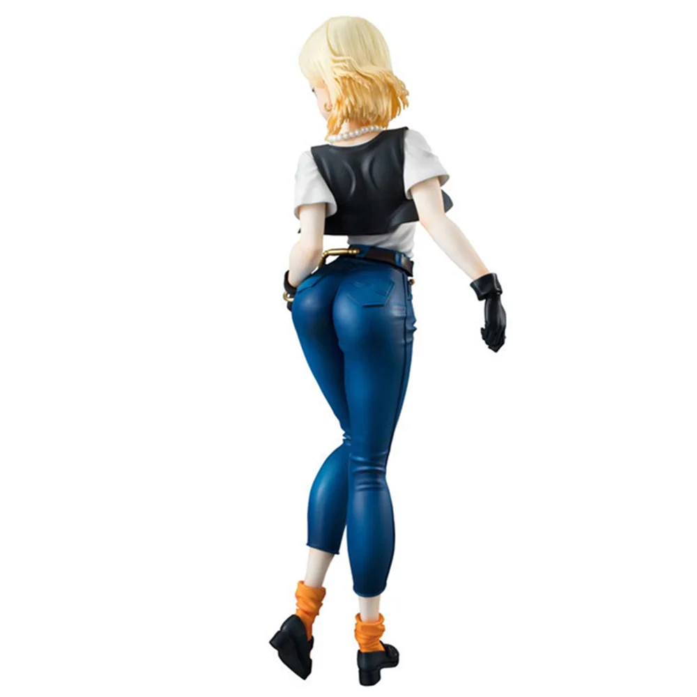 Фигурка аниме Драконий жемчуг Z на Android 18 привлекательная девушка игрушки лазурит