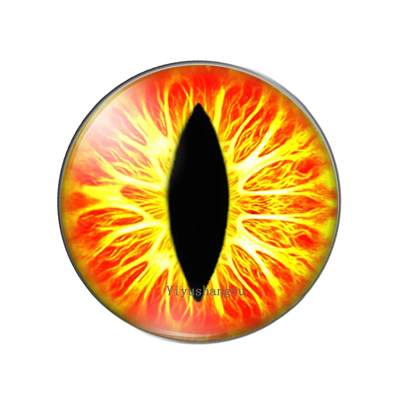 Стеклянные глазки кабошоны Животные Дракон конский глаз пары или смешанные 8 мм-30