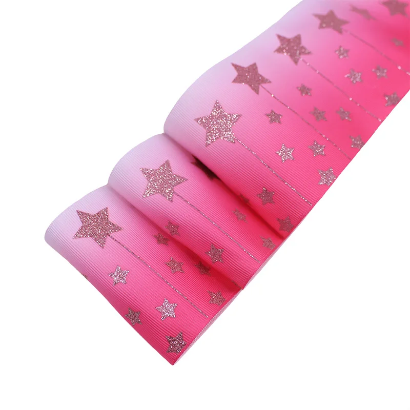 3 &quot75 мм блестящая Сверкающая Звезда голограмма с равномерным наклоном Cheer