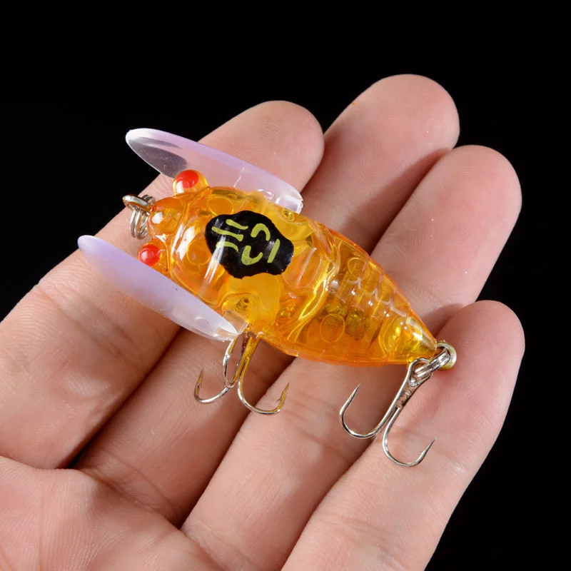 1 шт. приманки для насекомых в виде цикады из рыболовная приманка 4 5 см/5g воблер