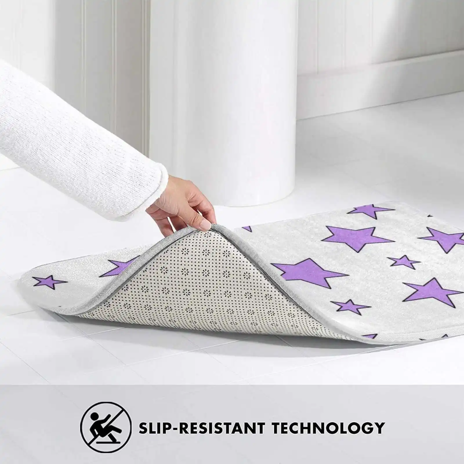 Пурпурная звезда в упаковке 3 размера домашний ковер дешевый коврик для Macbook Dell ПК