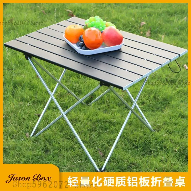 Открытый складной стол ультра светильник Алюминий сплав Портативный Жесткий для