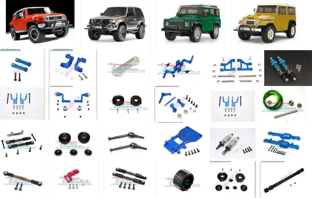 Дополнительные детали для корпуса Tamiya FJ YJ передняя стальная решетка cc01