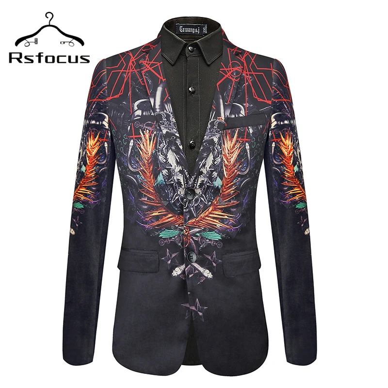 

Мужской Блейзер Rsfocus, приталенный силуэт, последняя мода 2020, для вечеринки, свадьбы, блейзеры для мужчин, Классические бархатные мужские бле...