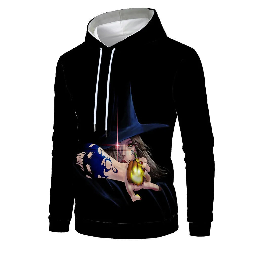 2019 толстовки для мужчин с 3D принтом уличная хип хоп Толстовка Осенняя Harajuku