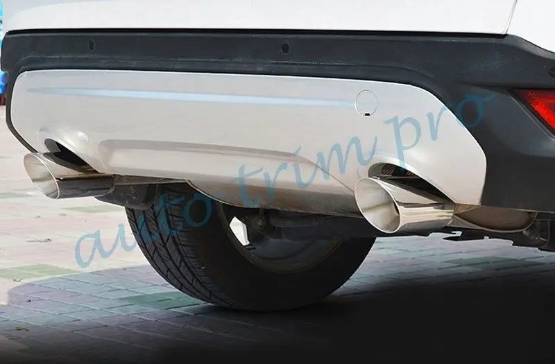 2X для Ford Escape Kuga 2013-2017 задний глушитель выхлопной трубы наконечник Аксессуары