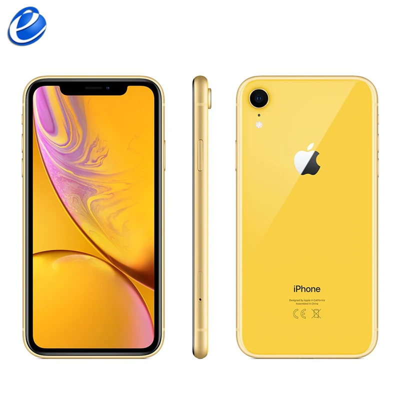 Разблокированный Apple iPhone XR | 6," жидкий retina полностью ЖК-дисплей 64 Гб/128 ГБ/256 ГБ rom 4G Lte Apple смартфон