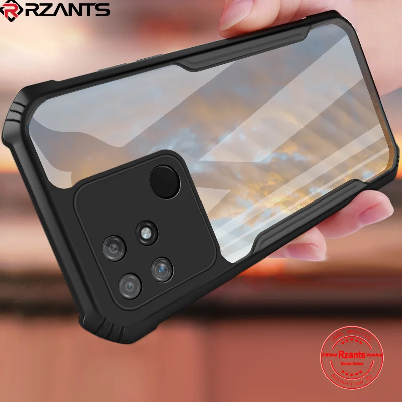 

Rzants For OPPO Realme Narzo 50A Phone Case Camera Protection Small Hole Slim Thin Soft Cover Shockproof Phone Casing