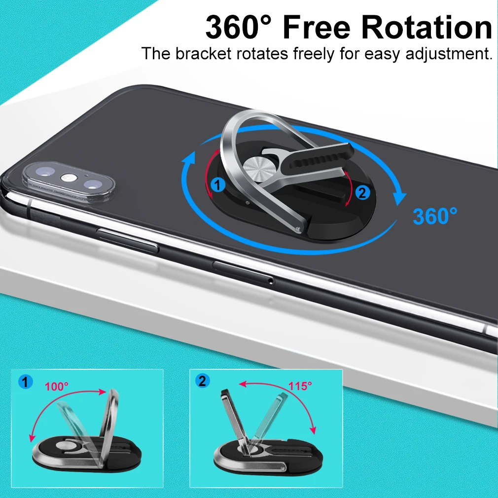 Универсальный автомобильный держатель для смартфона на вентиляционную решетку