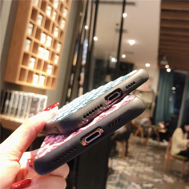 Блестящий бриллиантовый чехол в крупную клетку для OPPO K1 R15X R17 Pro A83 A1 | Мобильные