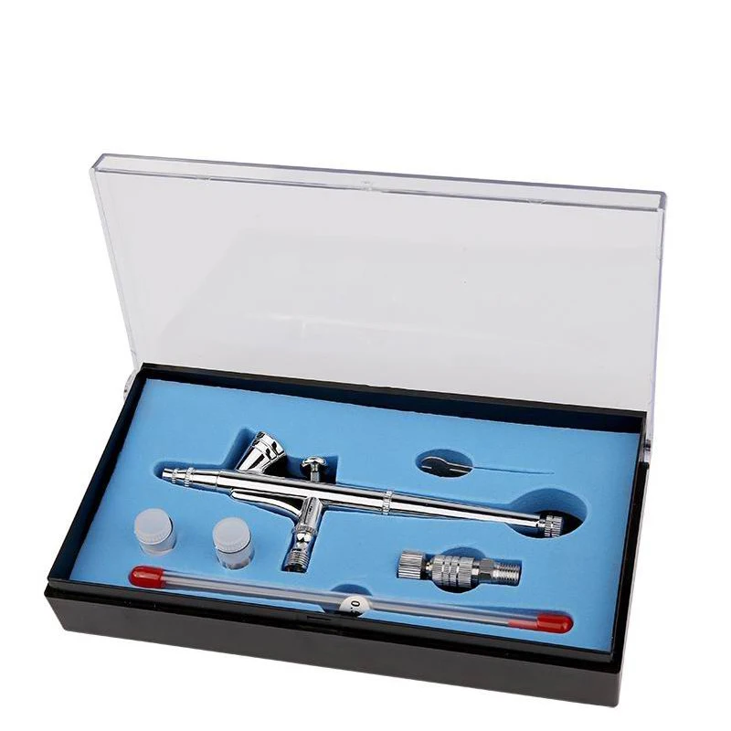 

Makeup Airbrush 2cc Cup Gravity Feed Air Brush Multi-purpose Cosmetic Tools Kit Beauty Paint Spray Gun Nail Mini Airbrush Set