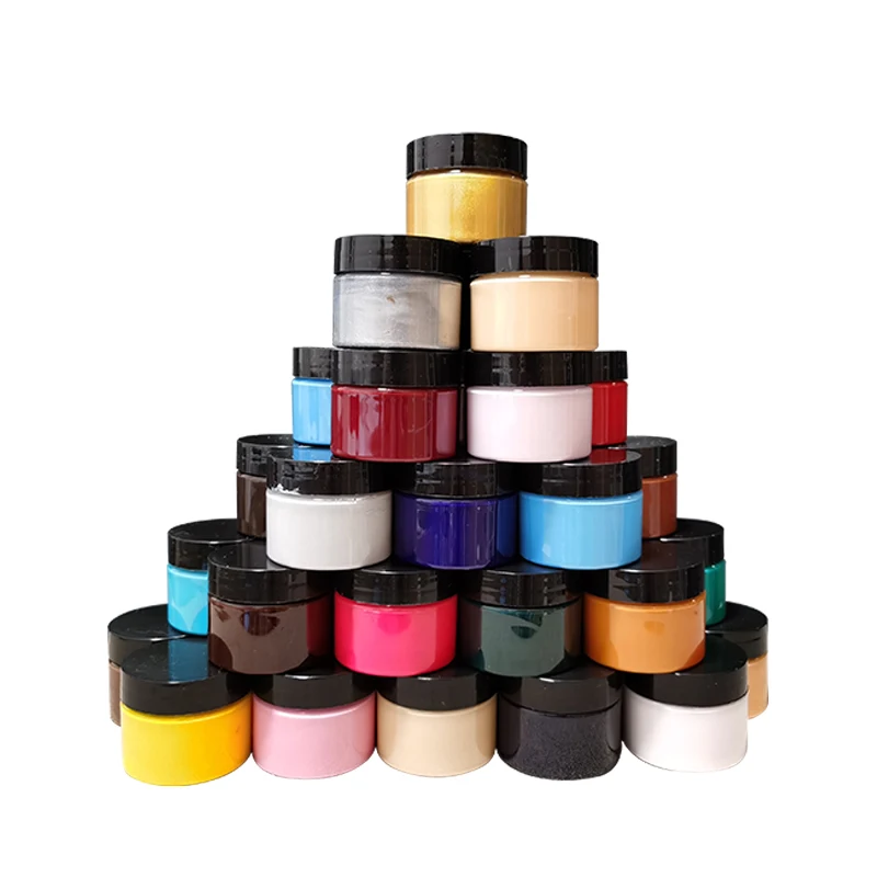 Восстановленная черная кожа ремонт краски изменение цвета кожаная обувь