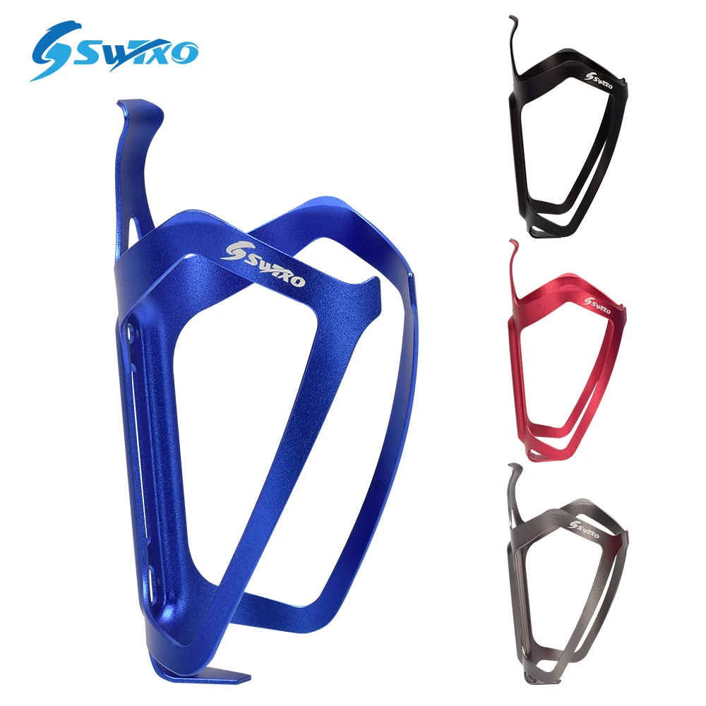 

SWTXO Aluminum Alloy Ultralight Bicycle Water Bottle Cage with Screws MTB Road Bike Kettle holder Case Drink Water Bottle Rack