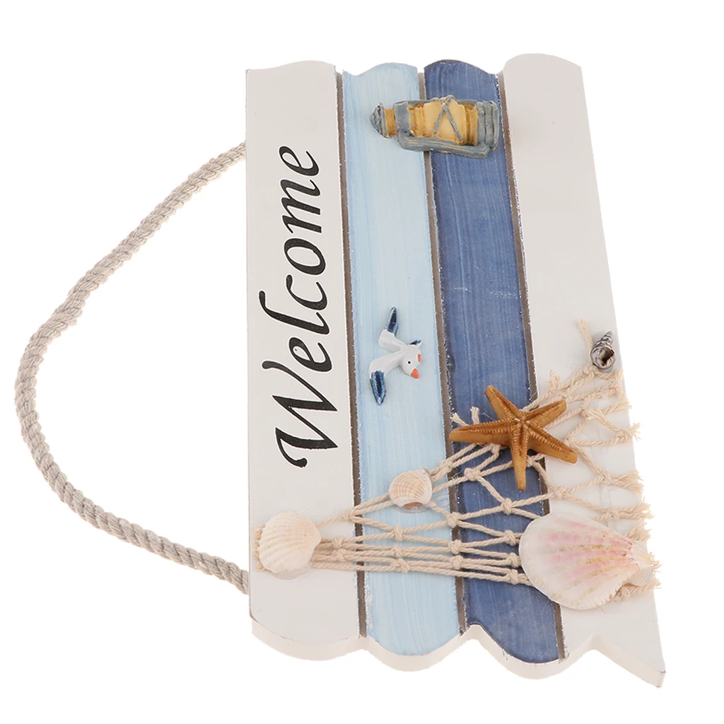 Подвеска для входной двери висячий декор в средиземноморском стиле с веревочным