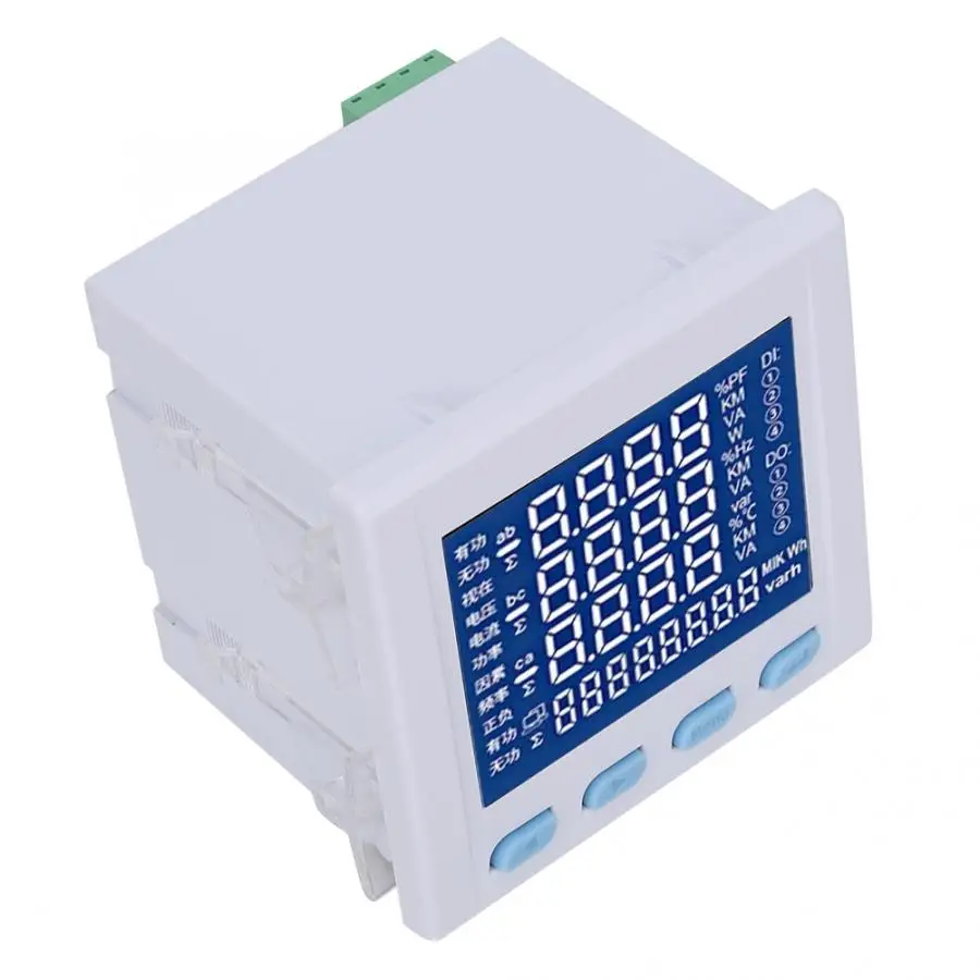 40 65Hz AC220V измеритель мощности Цифровой светодиодный напряжения электроэнергии