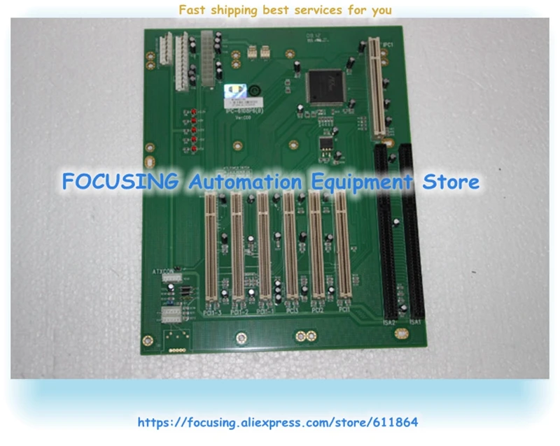 

Задняя планшка IPC-6108P6(B) VER: C00 6 Slot PCI Industrial