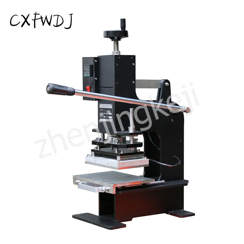 

ZY-180 leather Manual Embossing Machine Manual Branding Machine leather Bump Effect Manual Hot Stamping Machine