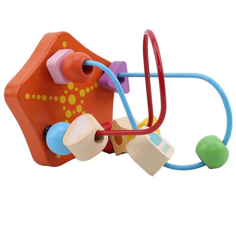 Мини картонные изображения вокруг бисера Детские Развивающие деревянные