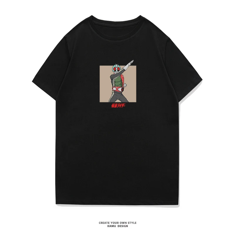 В стиле хип хоп со Размеры футболка для мужчин 2020 уличная Harajuku Цвет Ультрамен