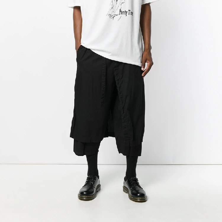 Новинка мужские европейские и американские модные повседневные Капри имитация