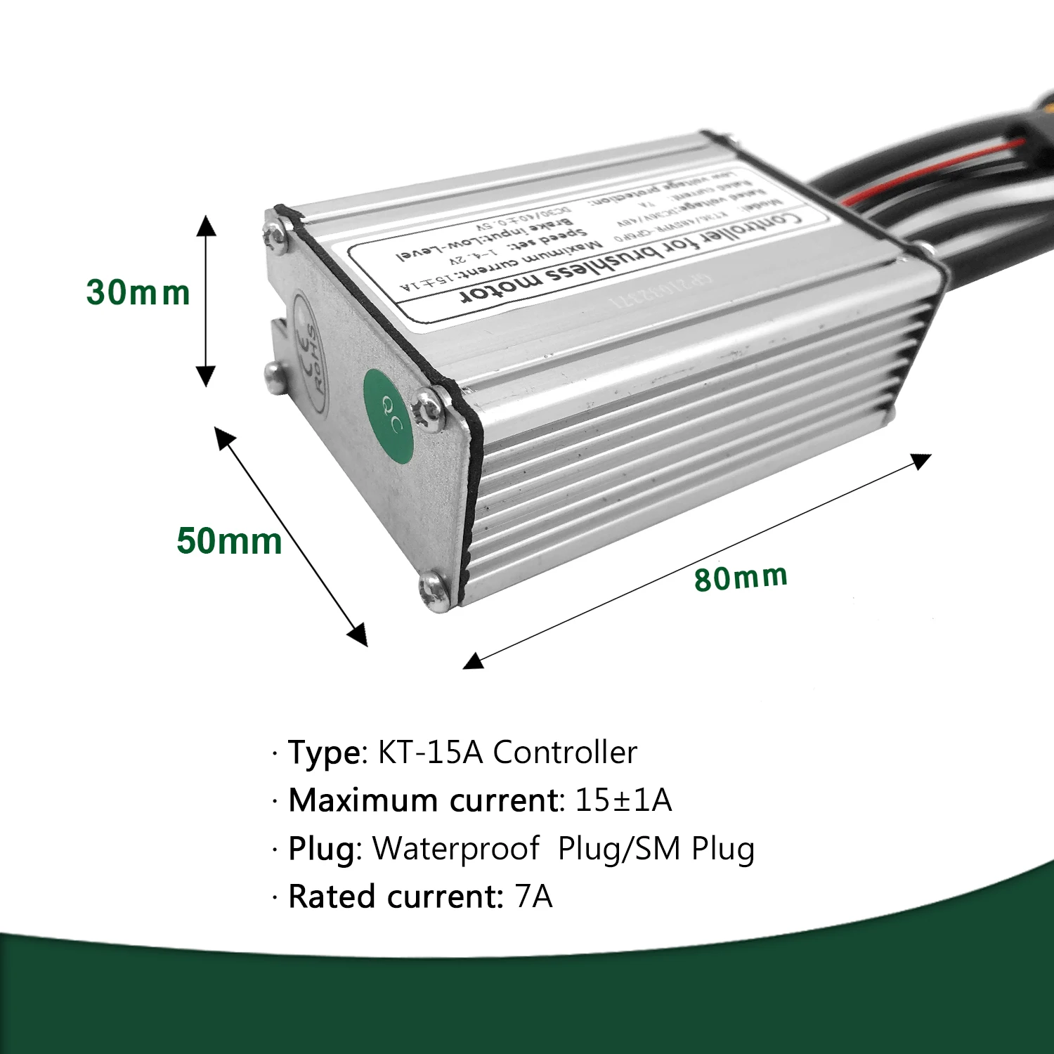 KT Байк способный преодолевать Броды контроллер 36V 48V 15A 250W 350W Бесщеточный