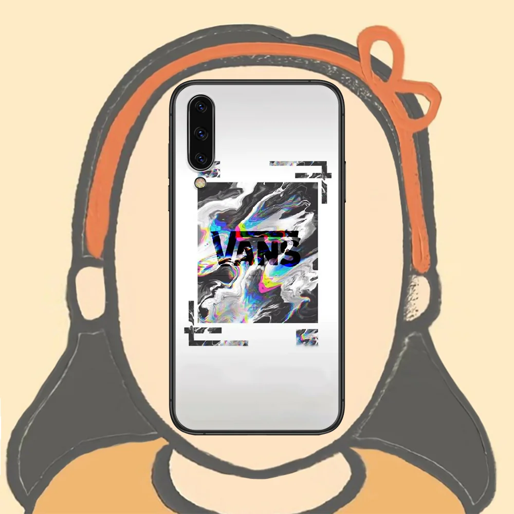 

American luxury brand skateboarding Phone Case For Samsung Galaxy A 3 5 7 8 10 20 20E 21S 30 30S 40 50 51 70 71 black Waterproof