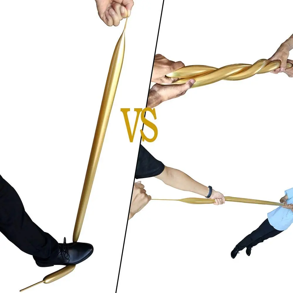 

Metallic 260 Long Balloons with Pump, Chrome Latex Twisting Balloons for Animals,Magic Balloons for BirthdayWedding Party Deco