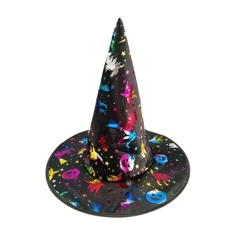 Детская шляпа ведьмы реквизит для дома более широкая надежная женская черная