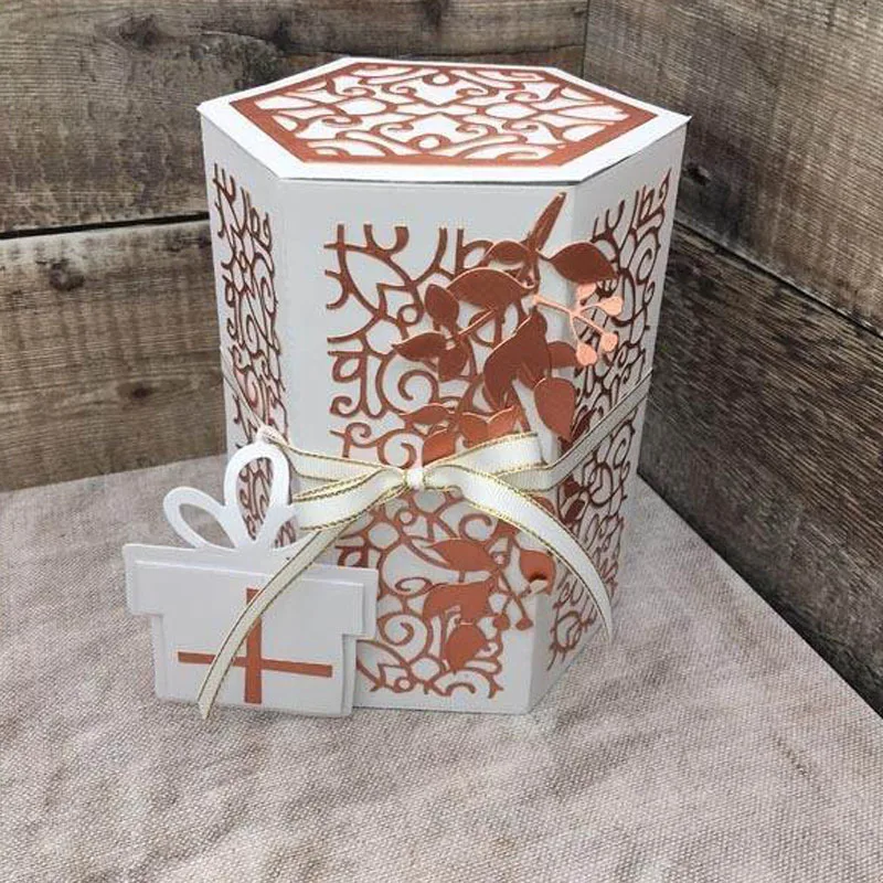 Великолепная коробка сюрпризов металлические пресс-формы Волшебные 3 коробки