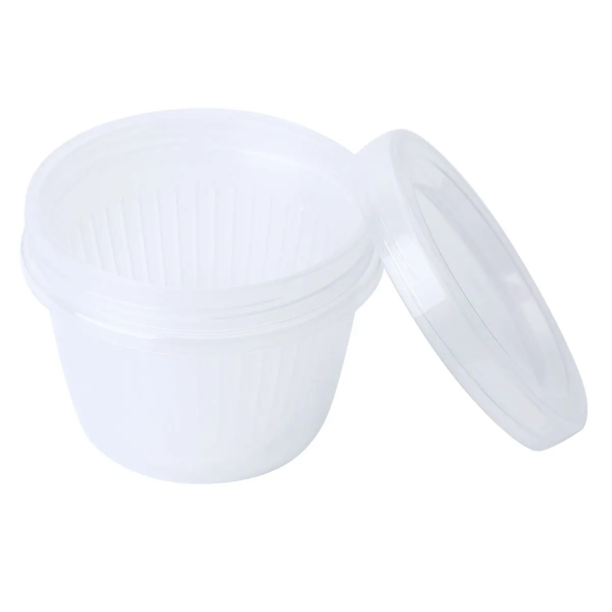 Fruit Chopped Green Onion Preservation Box Crisper Kitchen Ginger Garlic Storage Round Colander Strainer Draining Sealed | Дом и сад