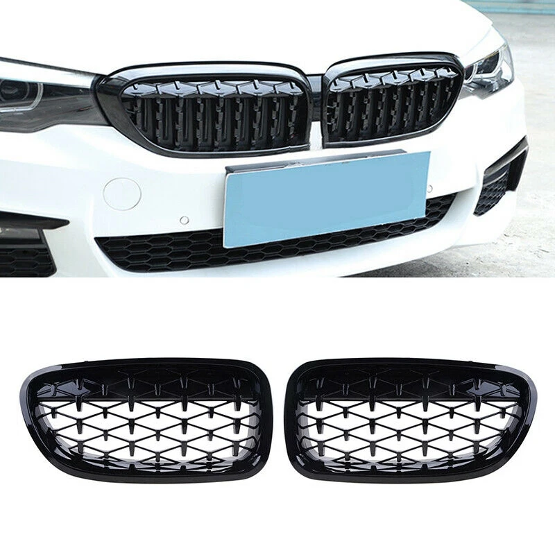 

For BMW 5 Series F10 F11 F18 520i 523i 528i 520d 530d 2010-2016 Car Front Kidney Grille Bumper Grille Hood Radiator grill
