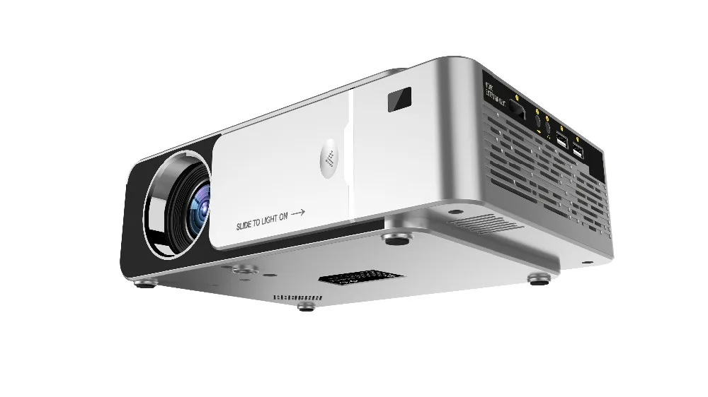 T6 1080P светодиодный проектор 3500 люмен 1280x720 портативный проектор Android 7,1 USB HDMI VGA AV домашний кинотеатр wifi 2.4G5G