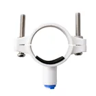 Труба для слива воды обратного осмоса, клапанные зажимы 40 мм с зажимом, OD шланг 14 дюйма, быстрое соединение, система обратного осмоса для аквариума