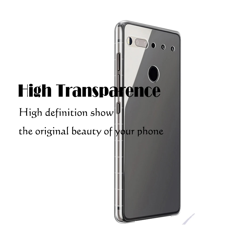 Прозрачная белая накладка чехол на заднюю панель из силикона и мягкого ТПУ с