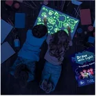 1 набор, Обучающий планшет с граффити на русском и английском языках, A3, A4, A5, светодиодное светящееся волшебное сырье светильник том для детей