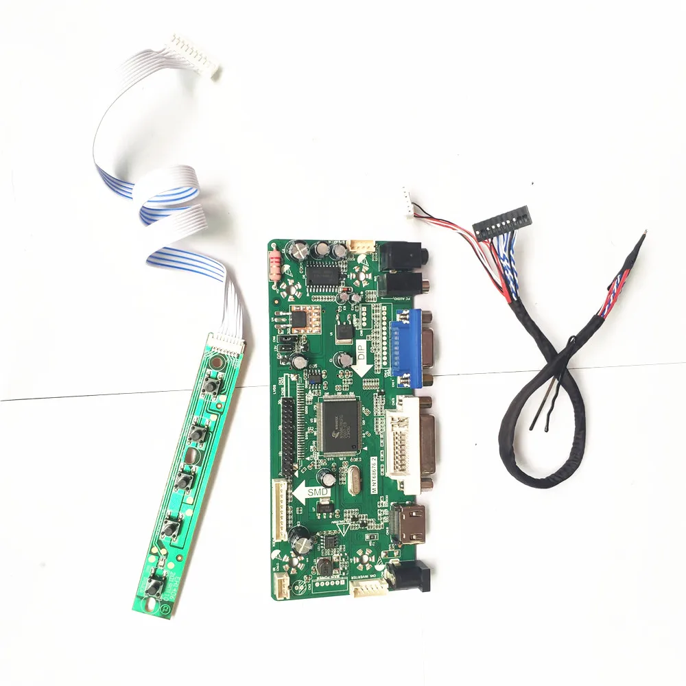 Для LP173WD1-TLD1/TLD2/TLD3/TLD4 ЖК-дисплей VGA HDMI-DVI LVDS 40-контактный WLED М. NT68676 экран плата