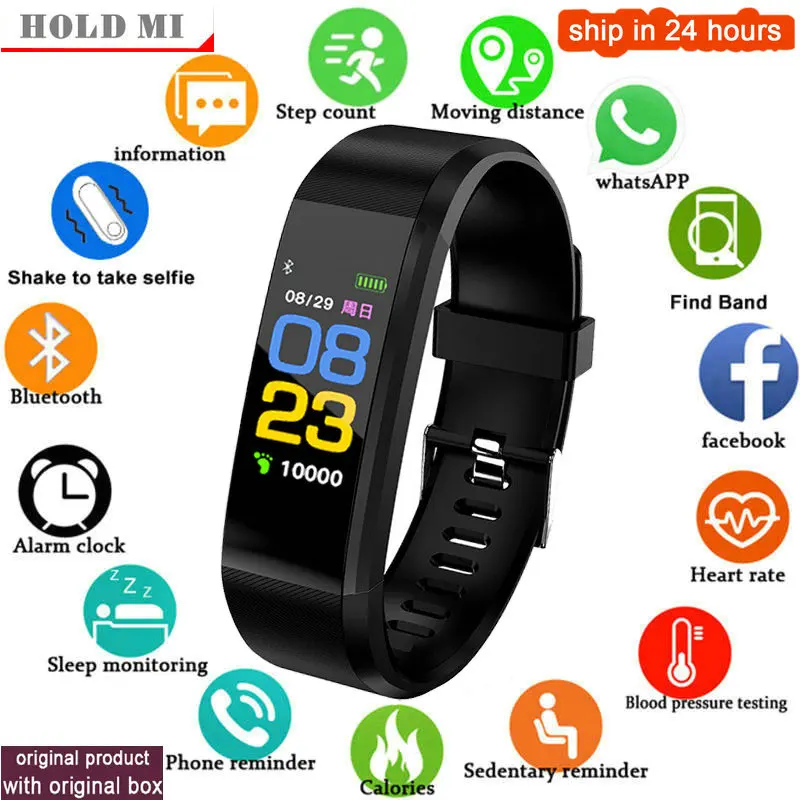 Умный Браслет IT120 с цветным экраном пульсометром спортивный фитнес-трекер для