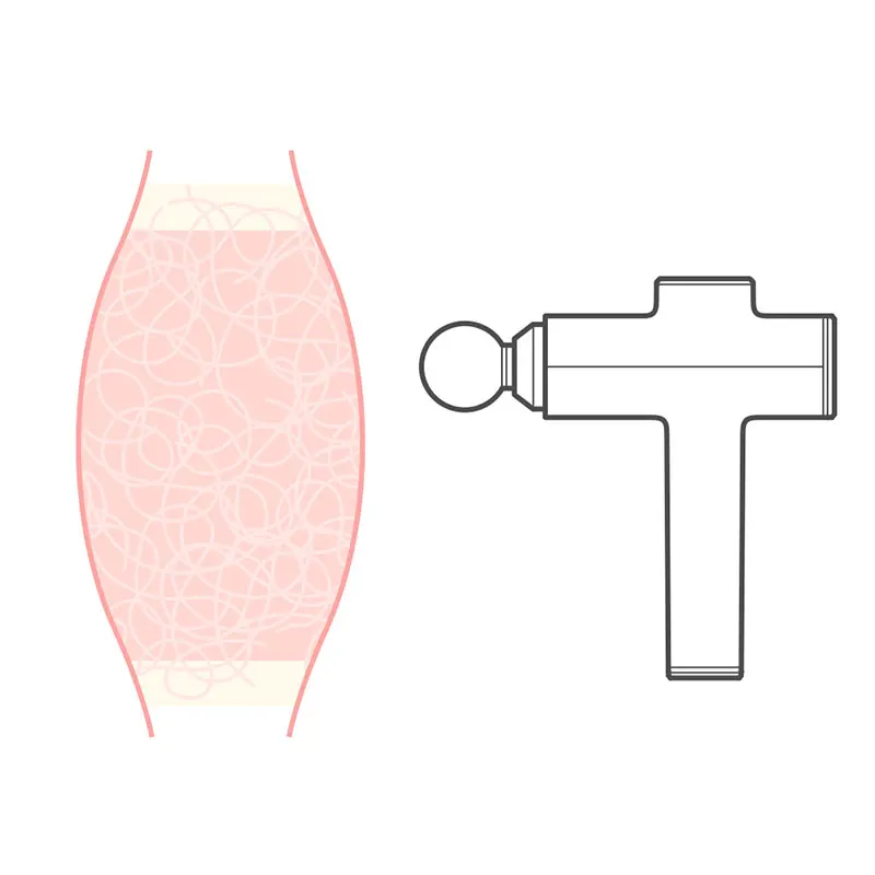 

YUNMAI SE Smart Massage Gun Deep Muscle Relaxation Portable Electric Massager Muscle Pain Relief Muscle Stimulator